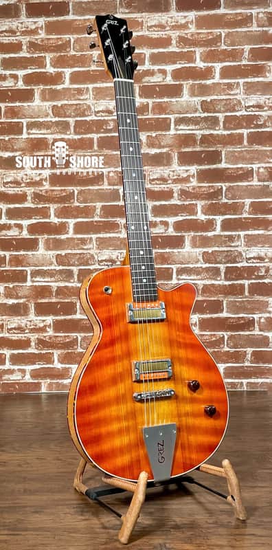 Grez Mendocino Custom Cherry Burst / Quilt OG Redwood NEW (Authorized Dealer) image 1