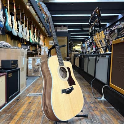 Taylor 210ce Cutaway Dreadnought Acoustic-Electric Guitar w/Padded Gig Bag image 5