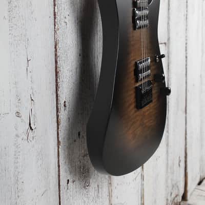 Schecter C-1 Standard Plus Solid Body Electric Guitar Ember Burst Finish image 8