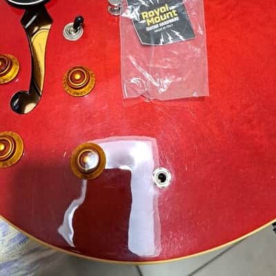 Epiphone soft brass 50 thumbwheels and posts adapters for ABR-1 bridge Les Paul Royal Mount 2026 - Nickel image 8