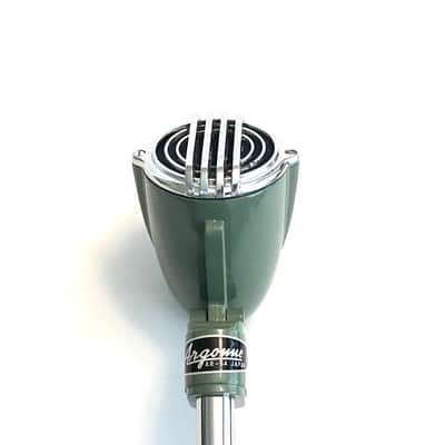 Vintage 1950’s Argonne AR-54  “Big Walter” HiZ Crystal Bullet Microphone with Stand - Harmonica Mic image 3