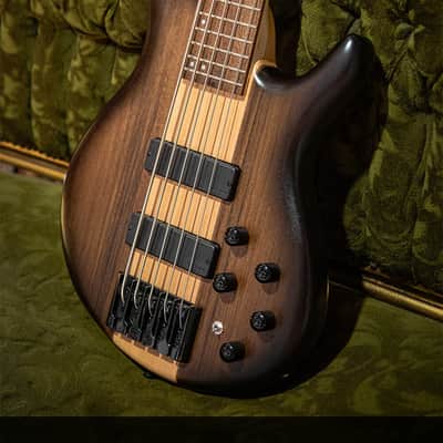 Cort C5 Plus OVMH  Artisan Series C5 Plus 5-String Bass – Antique Brown Burst image 25