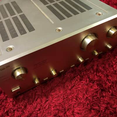 Sansui AU-α607NRA Integrated Amplifier Gold Victor SX-500 DOLCE II Speaker Pair image 1