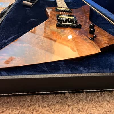 Schecter USA Custom Shop E-1 2020 - Gloss Natural Top / Satin Natural Back image 3