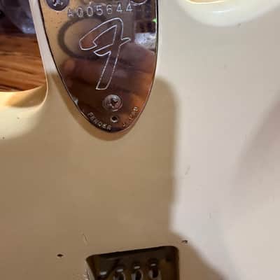 Fender St72 1985 Scalloped - Cream White image 18