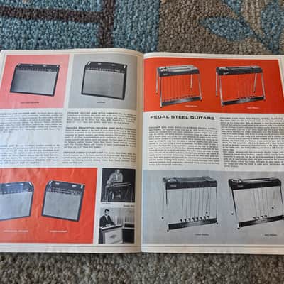 Vintage 1965-1966 Fender Fine Electric Instrument Full-Line Catalog! Rare, Original Case Candy, Paperwork! image 5