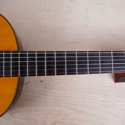 Yamaha C-150 Classical Guitar MIJ 1976 Natural Solid Spruce Top Vintage Made in Japan w/ Hard Case image 7