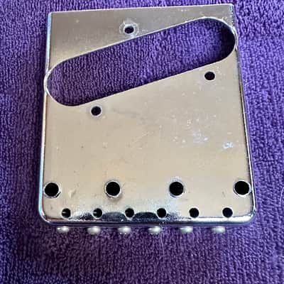 Fender 70's 6-Saddle Telecaster Bridge Minty Condition image 3