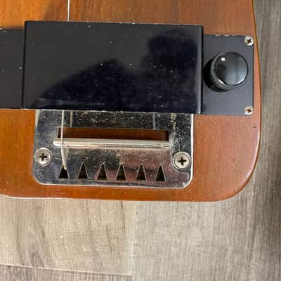McKinney Lap Steel Guitar Supro Supreme Valco GEIB Challenge Chicago Lap Steel Guitar 1950 - Stain image 9