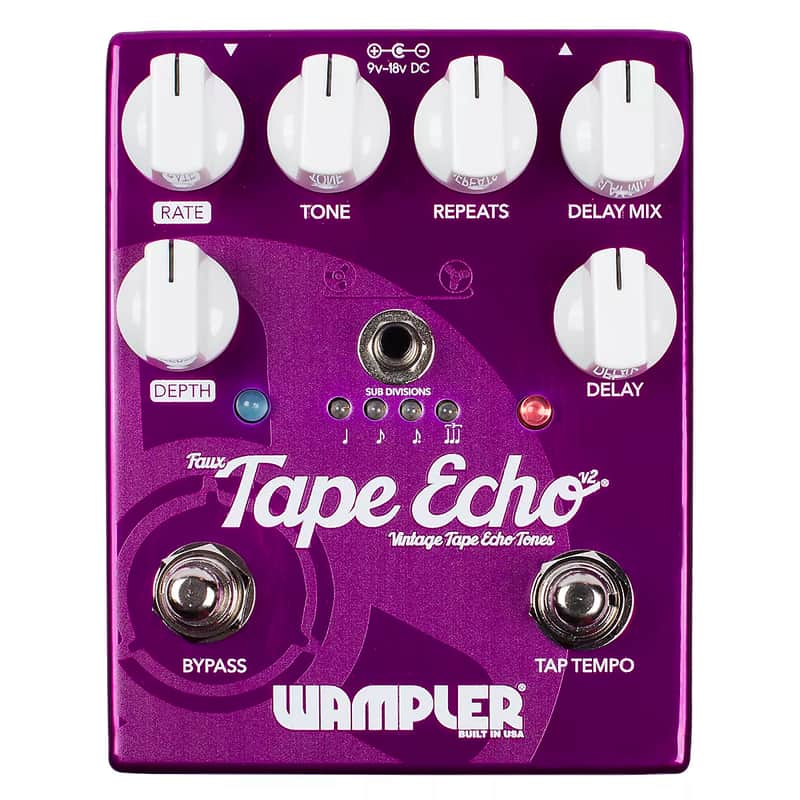 Wampler Faux Tape Echo V2 Pedal image 2