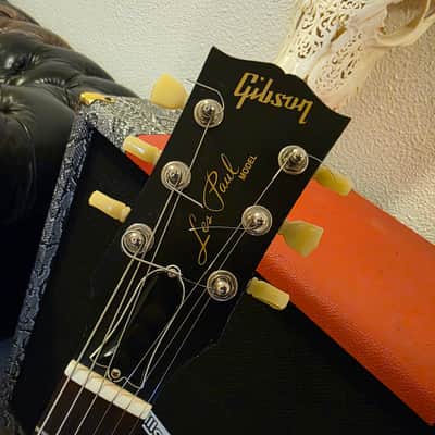 Gibson Les Paul '50s Tribute Vintage Satin Honey Iced Tea Burst image 1