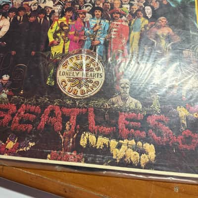 Vintage Beatles vinyl records 1964/1968 Capitol Rainbow UA Apple image 4