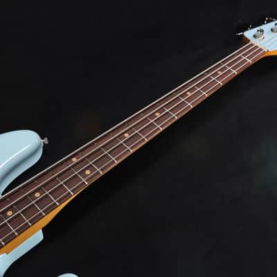 Fender Vintera III Early '60s Jazz Bass, Rosewood Fingerboard - Sonic Blue 165 image 2