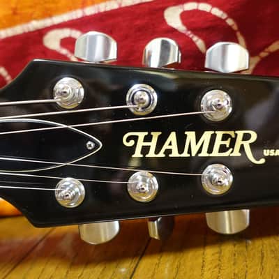 1997 Hamer USA Artist Cherry Sunburst image 9