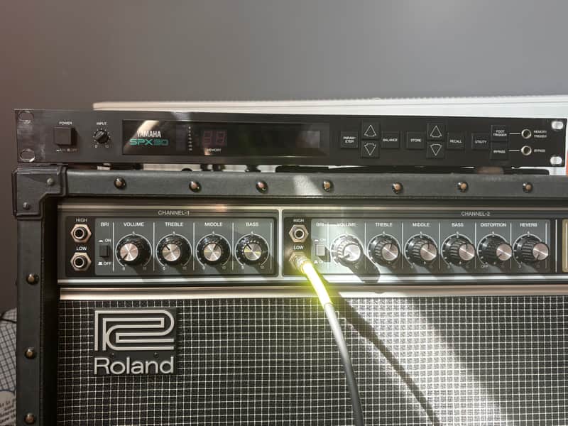 Yamaha SPX90 Digital Sound Processor 1980s - Black image 1