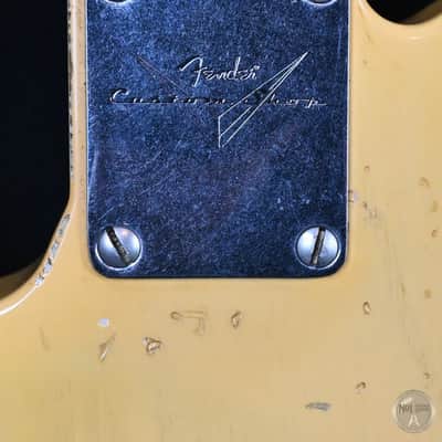 Fender Custom Shop Master Build (Greg Fessler) Nocaster Heavy Relic from 2008 in Blonde with original Hardcase image 8