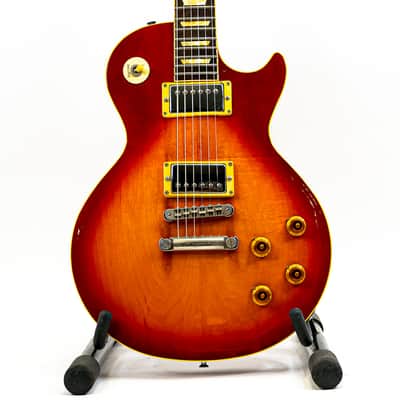 Orville by Gibson MIJ Les Paul Standard Cherry Sunburst w/ Classic Gibson Mojo, Repaired Headstock image 1
