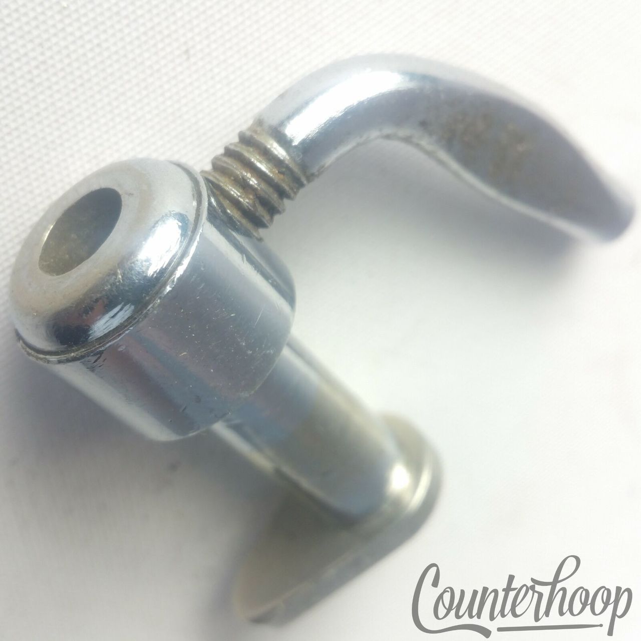 Premier Hi-Hat Stand Clutch Chrome Vintage 50s-60s Cymbal Holder Mount England — main photograph