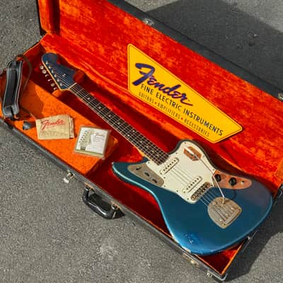 1964 Fender Jaguar - Gold Hardware Lake Placid Blue image 3