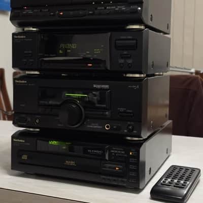 VINTAGE TECHNICS STEREO 4 PIECE COMPONENT SYSTEM UNITS/CD/PHONO/EQ/MADE IN JAPAN image 5