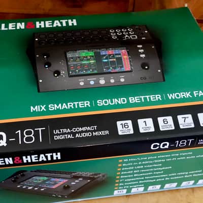 Allen & Heath CQ-18T 16-Channel Digital Mixer 2023 - Present - Black image 10