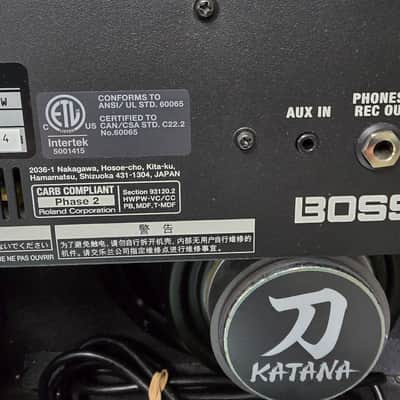 Boss Katana-50 MkII EX 50-Watt 1x12" Digital Modeling Guitar Combo 2023 - Black image 7