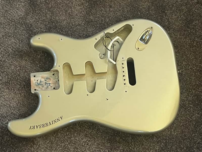 1979 Fender 25th Anniversary Stratocaster guitar body image 1
