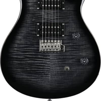 PRS SE CE 24 Maple Top Electric Guitar, Rosewood Fingerboard, Charcoal Burst image 1