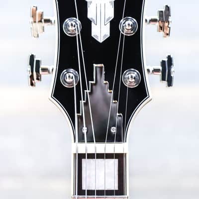 D'Angelico Premier SS Black Flake Laminated Maple Body Electric Guitar w/Bag image 7