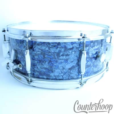 Tama"Star"14x5.5 Snare Drum BDP Wrap 8Lug 6Ply Mahogany Vintage 60s Japan Chrome image 3