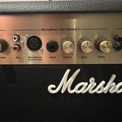 Marshall Acoustic Soloist AS50D 2-Channel 50-Watt 2x8" Acoustic Guitar Combo 2007 - Present - Black image 3