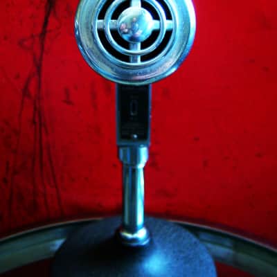 Vintage 1940's Electro-Voice 635 / 630 Omnidirectional Dynamic Microphone dual Z w cable harp mic image 6