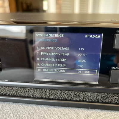 Crown CDi 2|300 DriveCore Power Amplifier Dual Channel 300W DSP - Bench Tested image 5