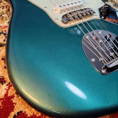 2025 Fender Japan Traditional II 60s Jaguar FSR, Sherwood Green Metallic SGM '65 Spec w/ USA Pure Vintage Pickups Bound Neck, MIJ JD25 - Limited Edition 🔥 image 10