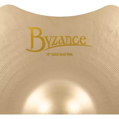 Meinl Byzance Vintage Quick Sand Ride Cymbal 18" image 4