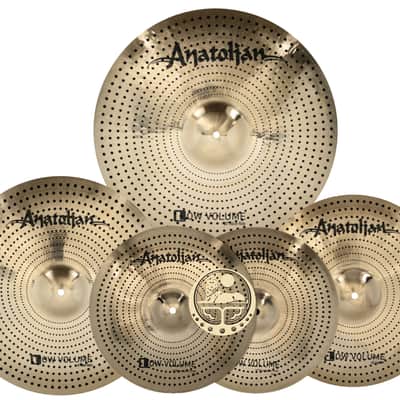 Anatolian Ultimate Low Volume Cymbal Pack Box Set 14-16-18-20-inch image 1