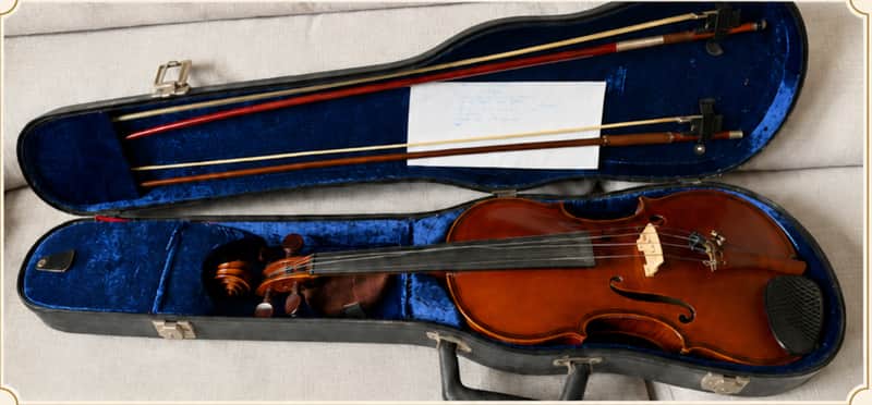 Signed “Collin-Mézin”  4/4 Violin, 1954 image 1