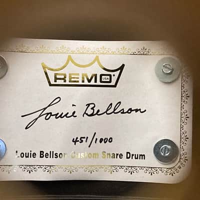 Remo - 5.5x14" Louie Bellson, 1999 Limited Edition Signature Model Snare Drum image 3