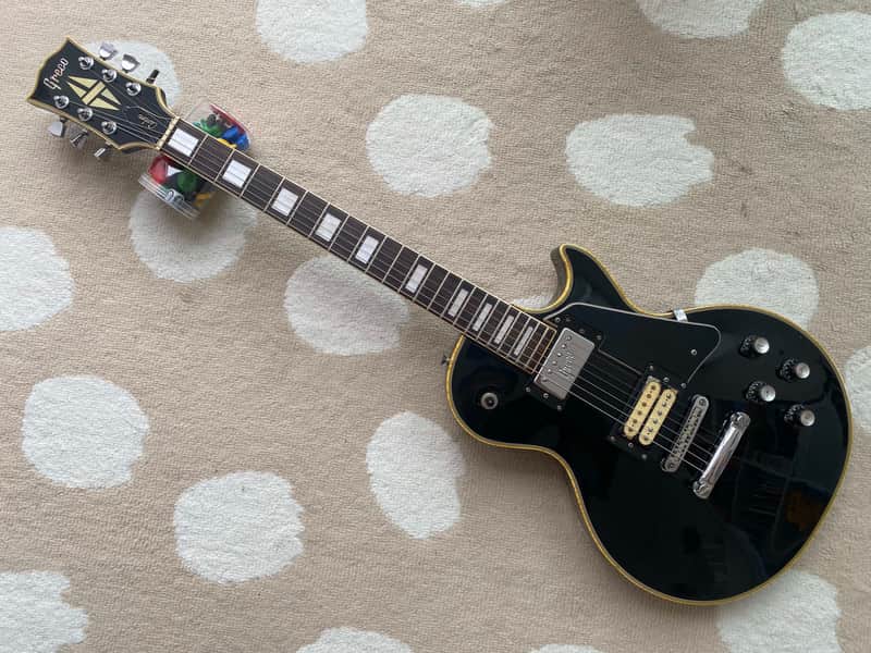 Greco EG-420B Les Paul Custom 1973-74 Japan Vintage Guitar Gneco image 1