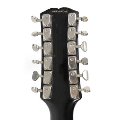 Vintage Hagstrom F-12S 12-String Electric Guitar in Sunburst image 6