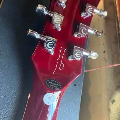 Epiphone Noel Gallagher Riviera 2022 - Burgandy image 14