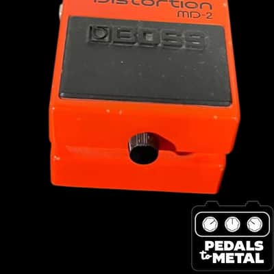 Boss MD-2 Mega Distortion (Silver Label) 2001 - Present - Red - X16162 image 3