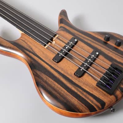 Elrick Gold Series E-volution 4st Fretless -Striped Ebony-【USED】【4.04kg】 image 3
