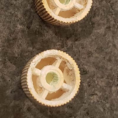 1960 Danelectro Cupcake Knobs 60’s Vintage 50’s DC-1 Shorthorn Volume Tone Silvertone Original image 5