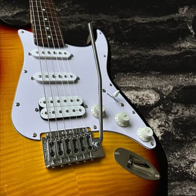 Aslin Dane AST-4 Strat style - 3 Tone Sunburst image 6