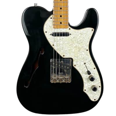 Fender Classic Series 69 Reissue Telecaster Thinline 2002 - Black image 1