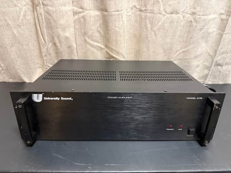 University Sound A75 Power Amplifier Mid-90's image 1