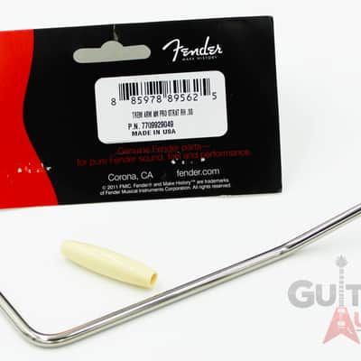 Genuine Fender Tremolo Arm for American Pro Stratocaster with Aged White Tip