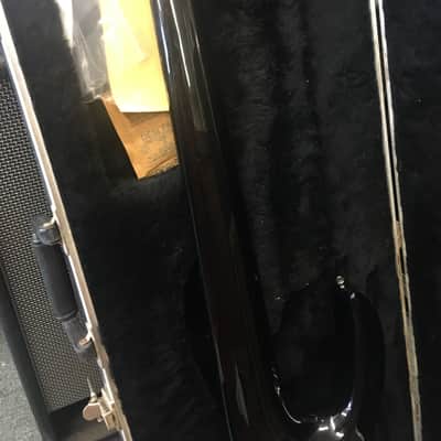 Carvin LB75F 92-94 Black Fretless 5 String Bass w/ Original Hard Shell Case image 6