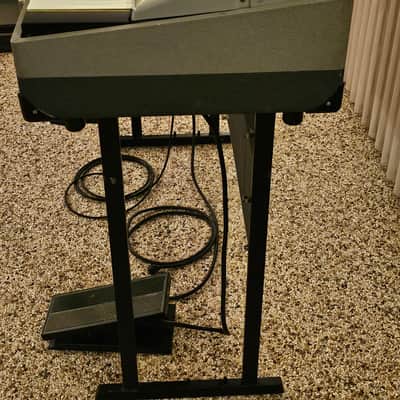 Farfisa Combo Compact 61-Key Organ 1964 - 1968 - Gray with Black-White / White-Black Keys image 4